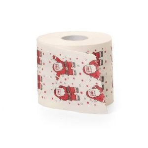 Papel Higiênico Decorado Natalino