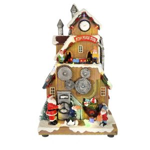 Cenário Fábrica Do Noel C\ Movimento e Música