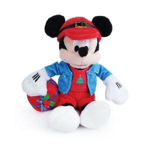 Pelucia Mickey Com Presente Colorido